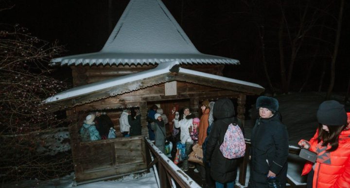 купель в селе Талеж